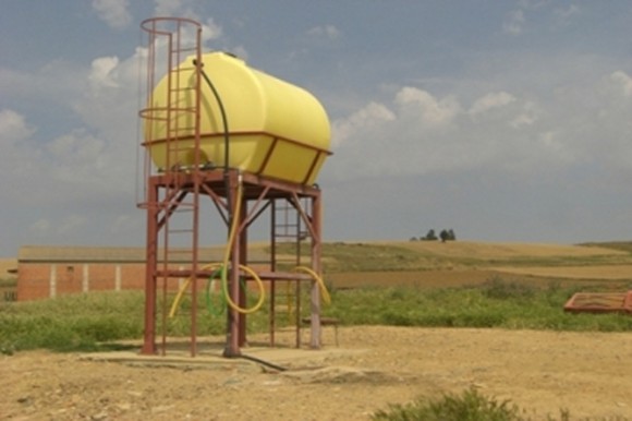 Depósito de Agua para uso agrícola