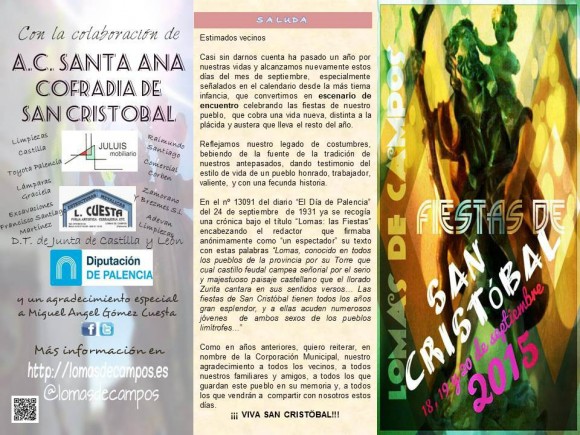 Programa de Fiestas 2015